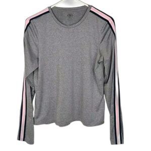 Athletic Works Heather Grey Long Sleeve Shirt size XXL